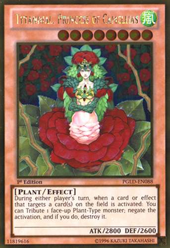 Tytannial, Princess of Camellias [PGLD-EN088] Gold Rare | The CG Realm