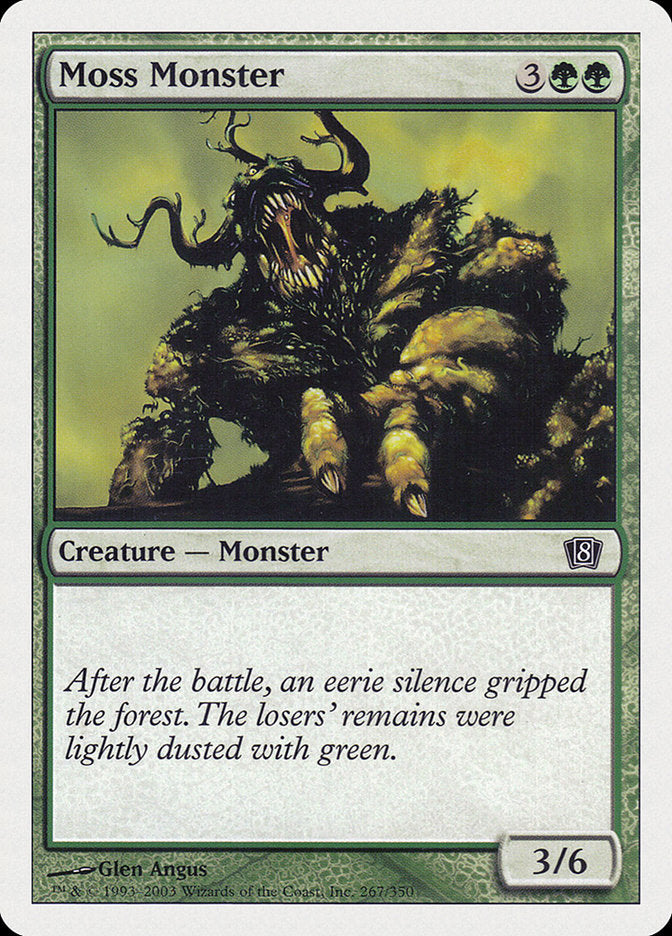 Moss Monster [Eighth Edition] | The CG Realm
