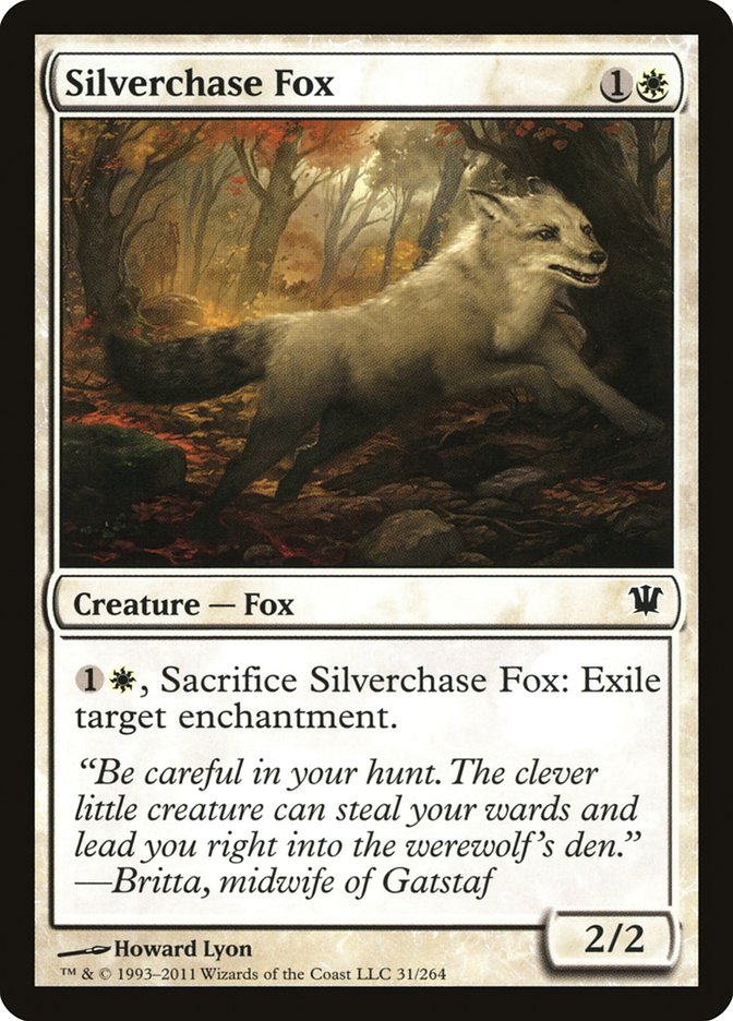Silverchase Fox [Innistrad] | The CG Realm