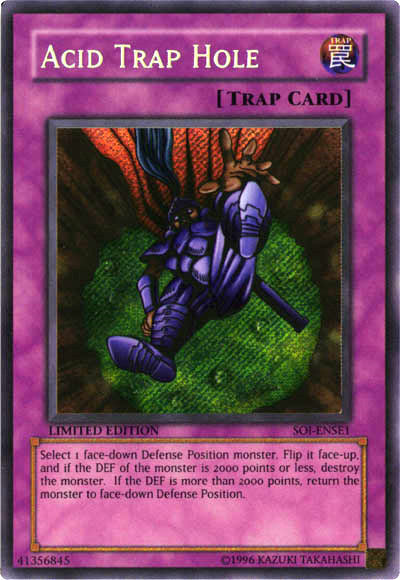 Acid Trap Hole [SOI-ENSE1] Secret Rare | The CG Realm