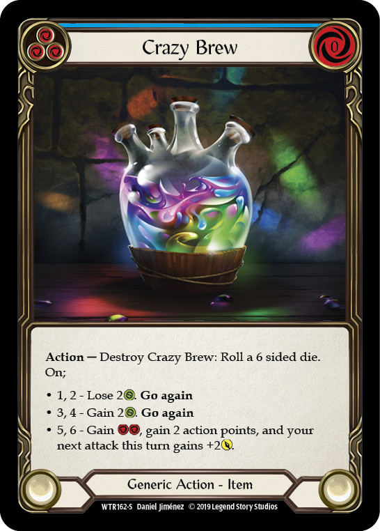 Crazy Brew [WTR162-S] (Welcome to Rathe)  Alpha Print Normal | The CG Realm