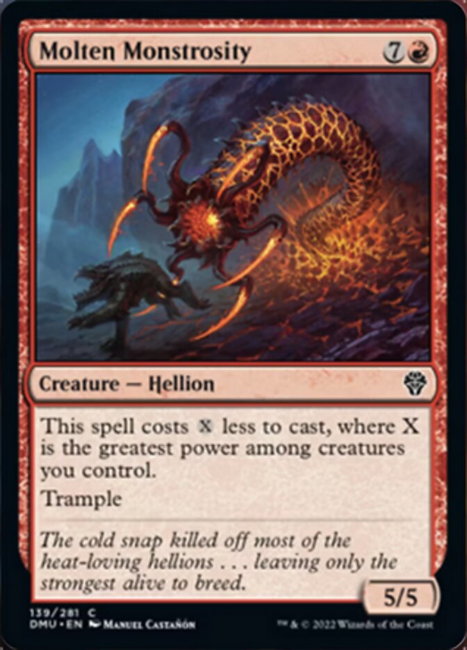 Molten Monstrosity [Dominaria United] | The CG Realm