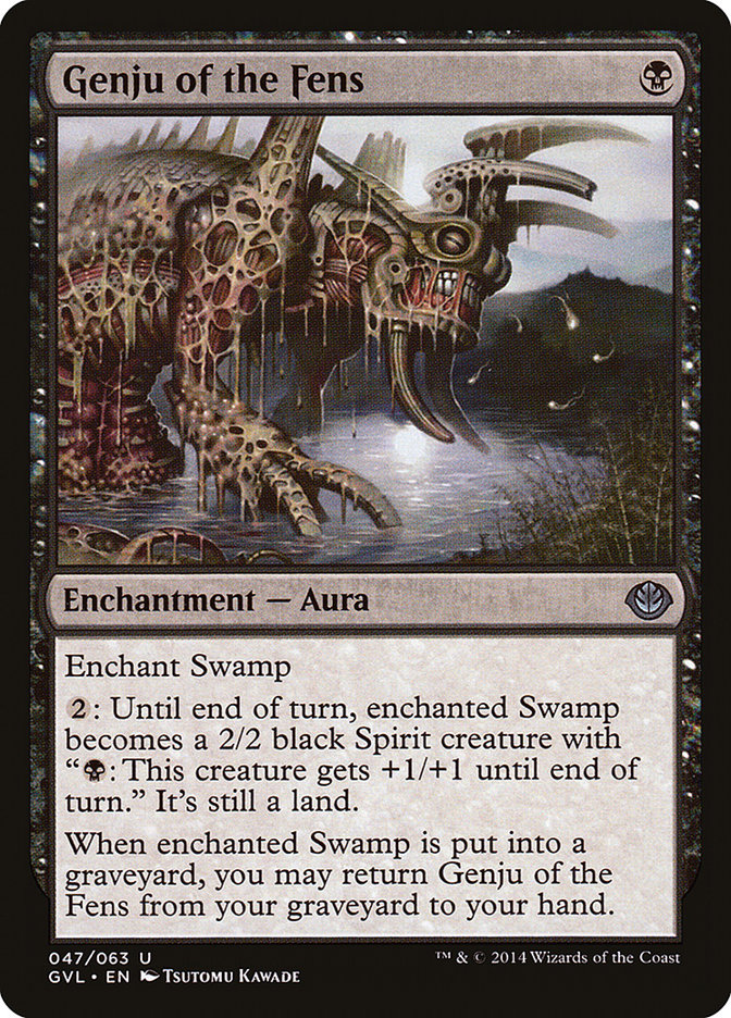 Genju of the Fens (Garruk vs. Liliana) [Duel Decks Anthology] | The CG Realm