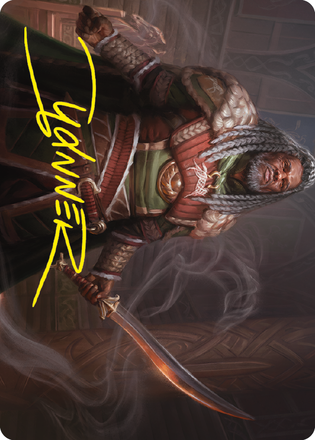 Theoden, King of Rohan Art Card (Gold-Stamped Signature) [The Lord of the Rings: Tales of Middle-earth Art Series] | The CG Realm