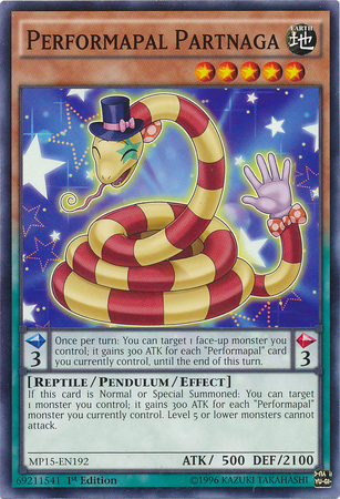Performapal Partnaga [MP15-EN192] Common | The CG Realm