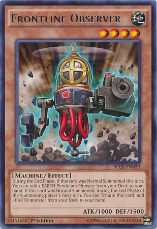 Frontline Observer [SECE-EN039] Rare | The CG Realm