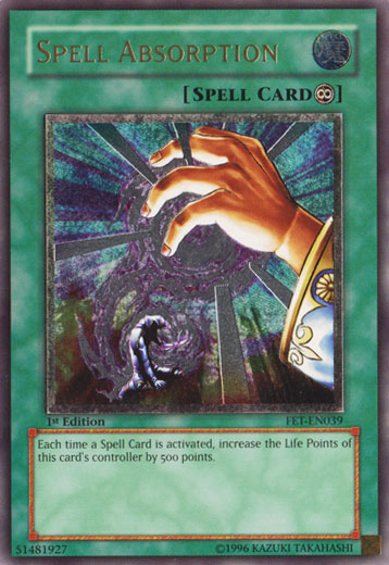 Spell Absorption [FET-EN039] Ultimate Rare | The CG Realm