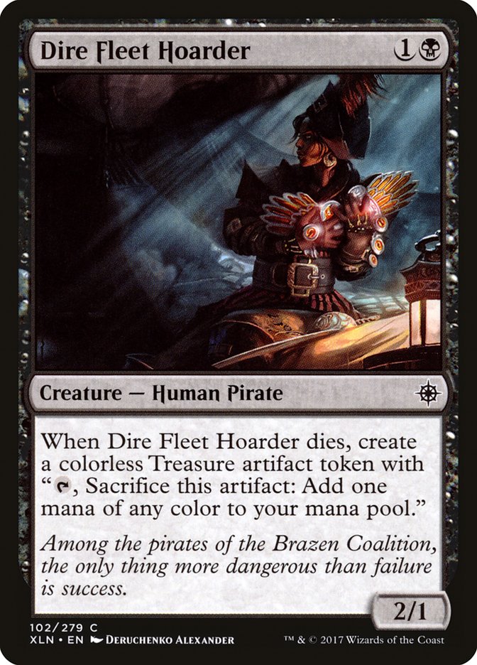Dire Fleet Hoarder [Ixalan] | The CG Realm