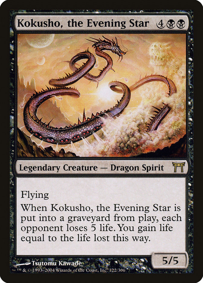 Kokusho, the Evening Star [Champions of Kamigawa] | The CG Realm