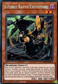 S-Force Rappa Chiyomaru [BLVO-EN011] Secret Rare | The CG Realm