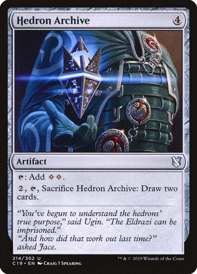 Hedron Archive [Commander 2019] | The CG Realm