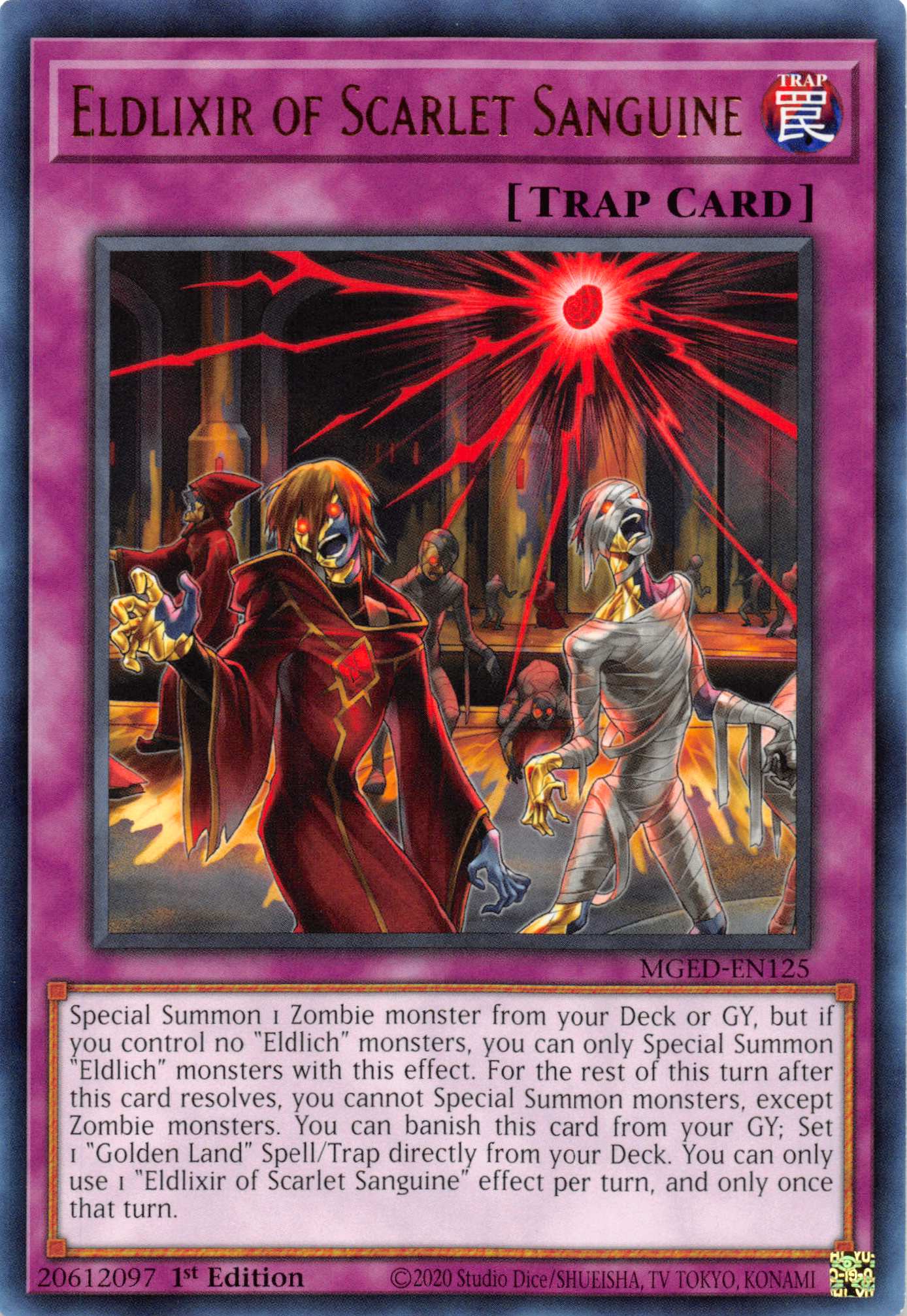Eldlixir of Scarlet Sanguine [MGED-EN125] Rare | The CG Realm
