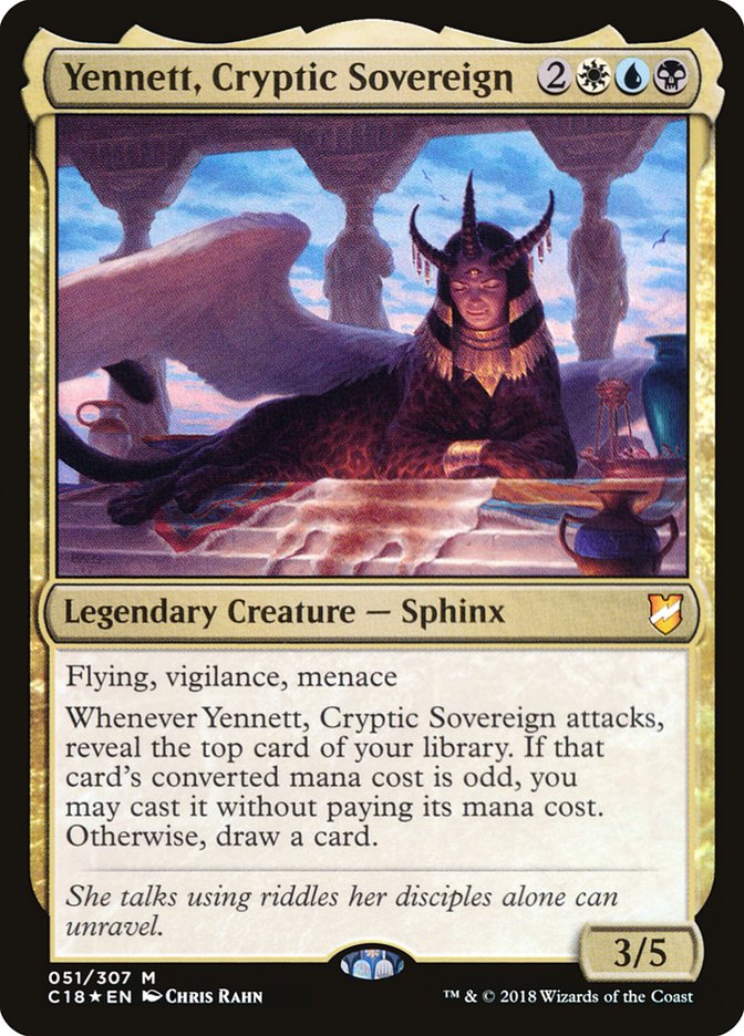 Yennett, Cryptic Sovereign [Commander 2018] | The CG Realm