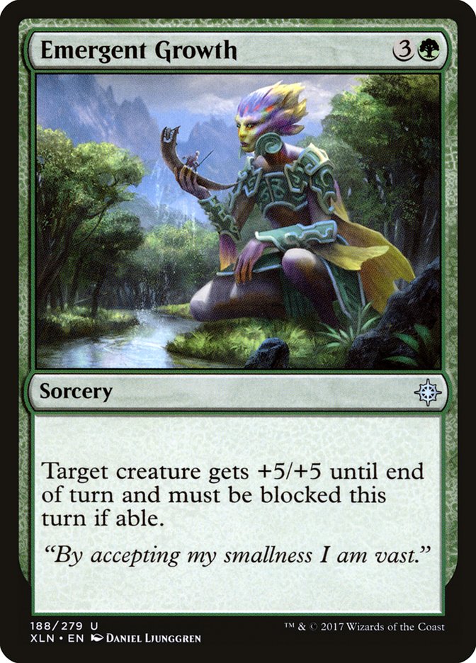 Emergent Growth [Ixalan] | The CG Realm