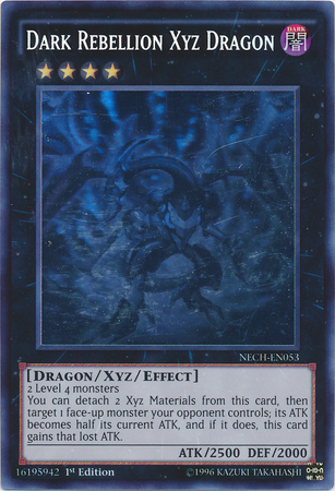 Dark Rebellion Xyz Dragon [NECH-EN053] Ghost Rare | The CG Realm