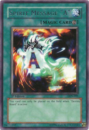 Spirit Message "A" [LON-091] Rare | The CG Realm