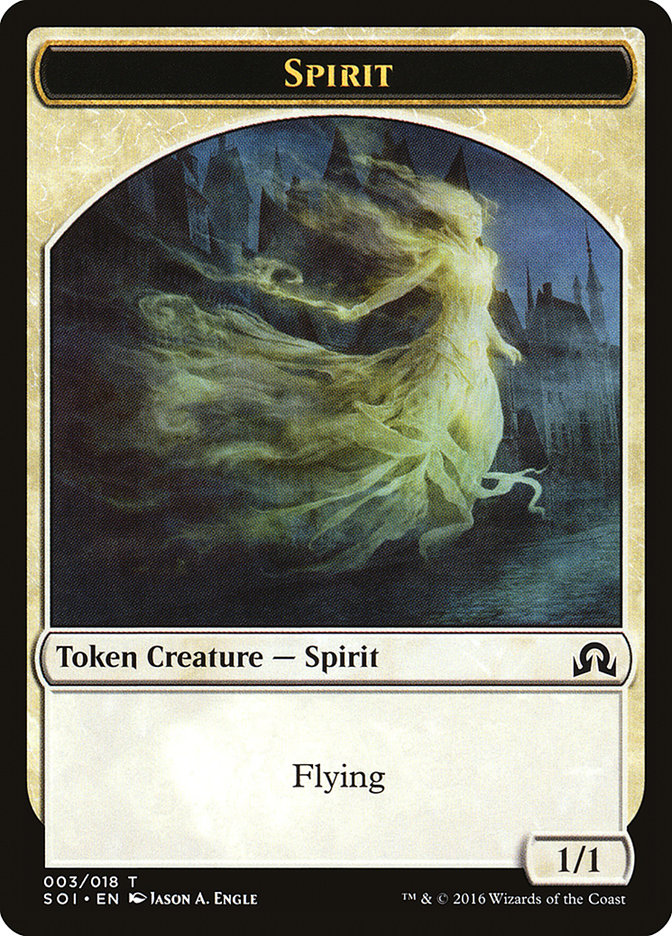 Spirit Token [Shadows over Innistrad Tokens] | The CG Realm