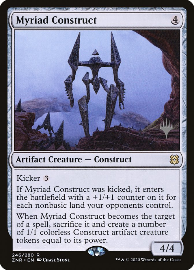 Myriad Construct (Promo Pack) [Zendikar Rising Promos] | The CG Realm