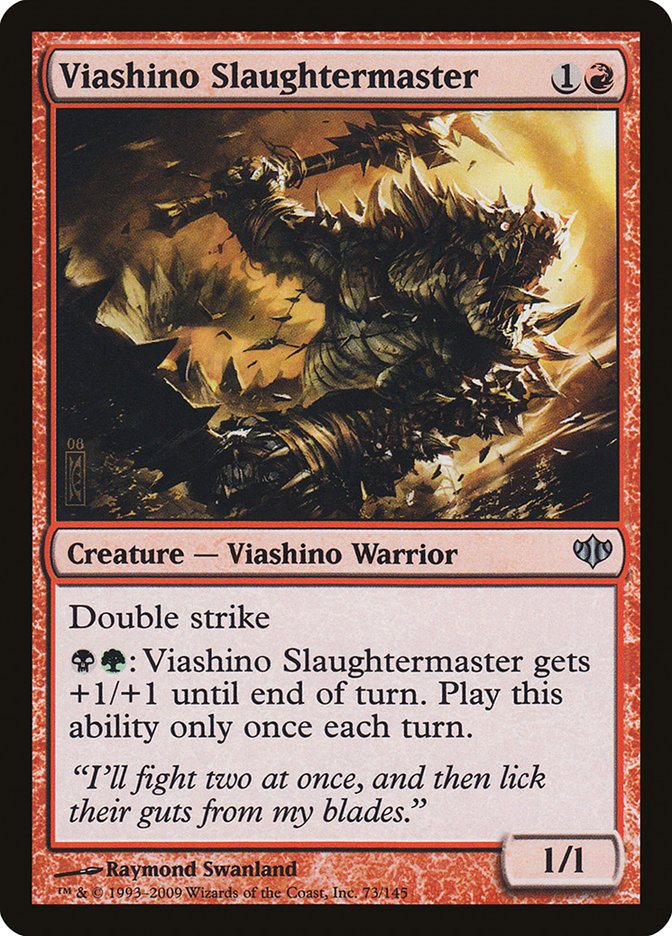 Viashino Slaughtermaster [Conflux] | The CG Realm
