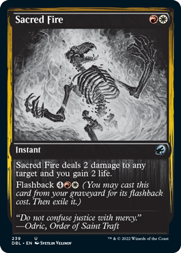 Sacred Fire [Innistrad: Double Feature] | The CG Realm