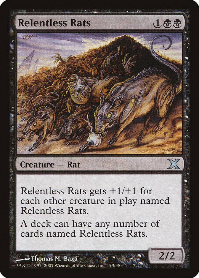 Relentless Rats [Tenth Edition] | The CG Realm