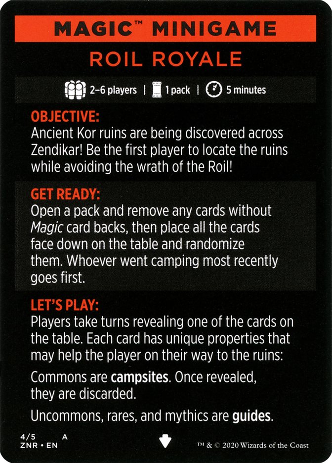 Roil Royale (Magic Minigame) [Zendikar Rising Minigame] | The CG Realm