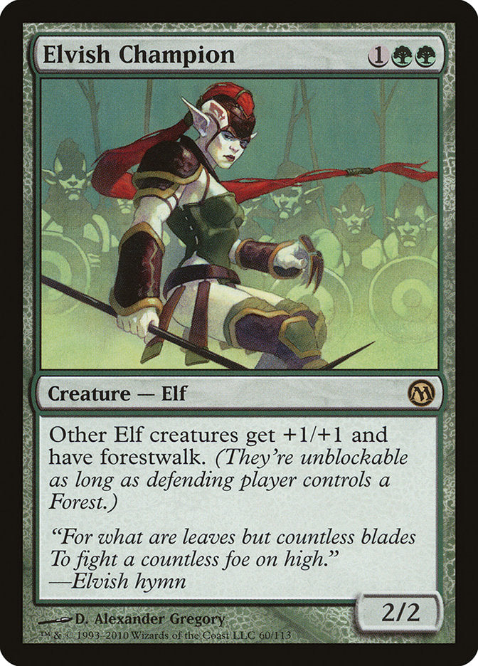 Elvish Champion [Duels of the Planeswalkers] | The CG Realm
