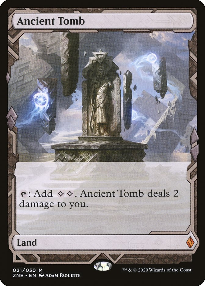 Ancient Tomb (Expeditions) [Zendikar Rising Expeditions] | The CG Realm