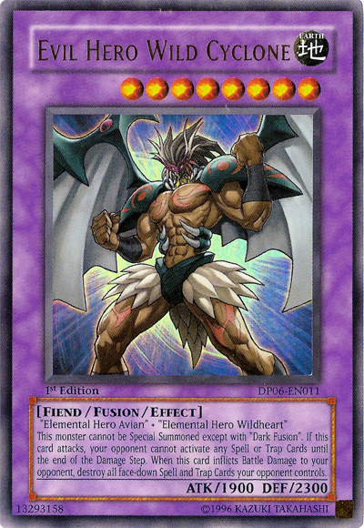 Evil Hero Wild Cyclone [DP06-EN011] Ultra Rare | The CG Realm