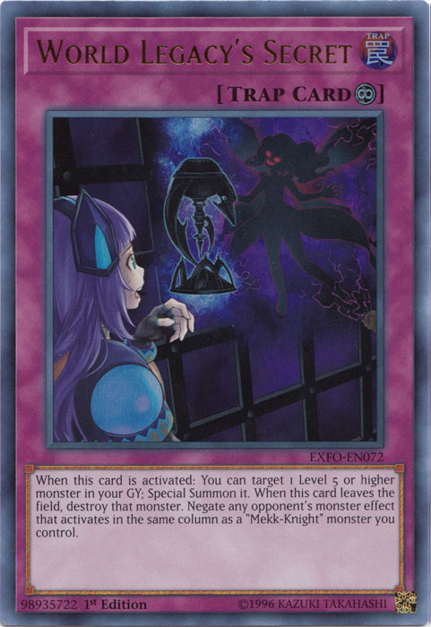 World Legacy's Secret [EXFO-EN072] Ultra Rare | The CG Realm