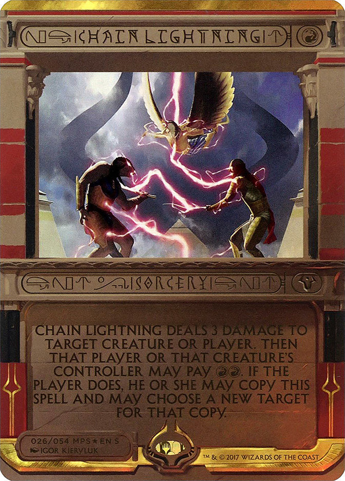 Chain Lightning (Invocation) [Amonkhet Invocations] | The CG Realm