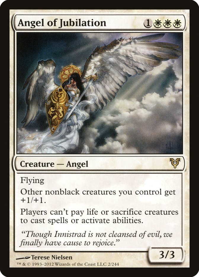 Angel of Jubilation [Avacyn Restored] | The CG Realm