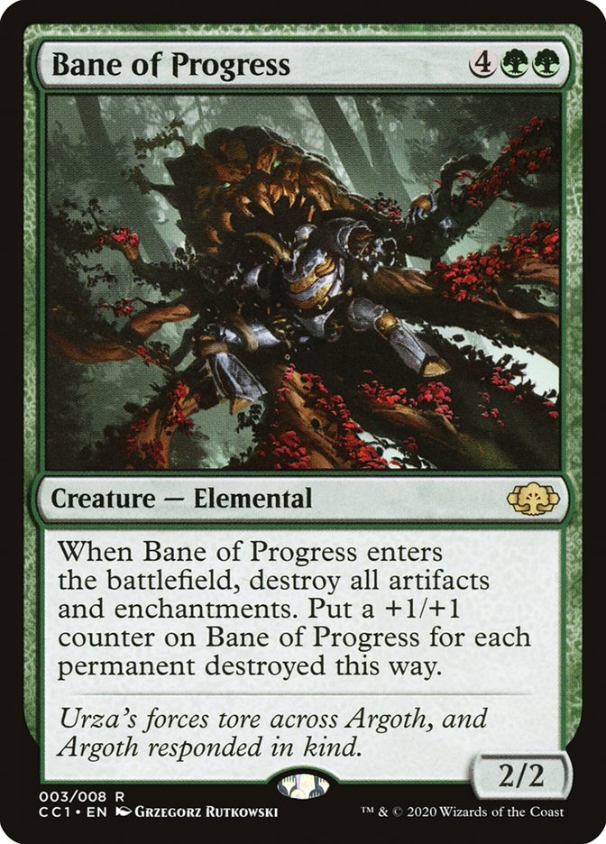 Bane of Progress [Commander Collection: Green] | The CG Realm