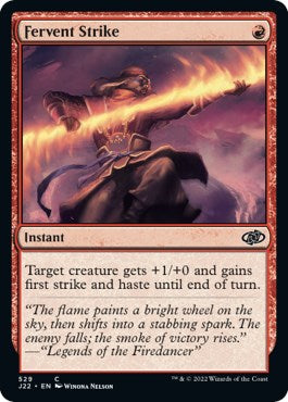 Fervent Strike [Jumpstart 2022] | The CG Realm