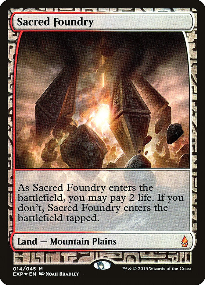 Sacred Foundry [Zendikar Expeditions] | The CG Realm