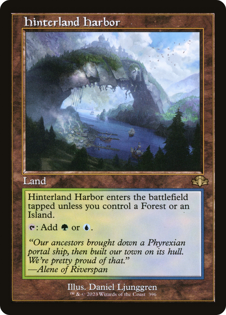Hinterland Harbor (Retro) [Dominaria Remastered] | The CG Realm