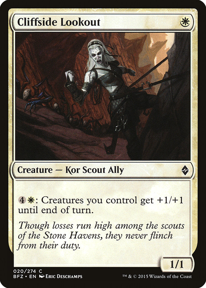 Cliffside Lookout [Battle for Zendikar] | The CG Realm