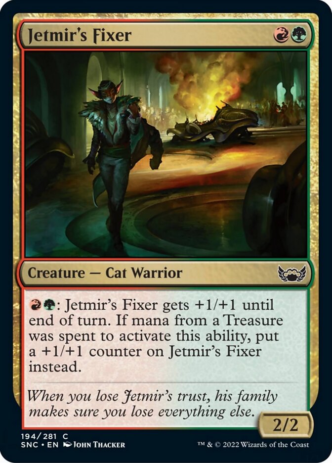 Jetmir's Fixer [Streets of New Capenna] | The CG Realm