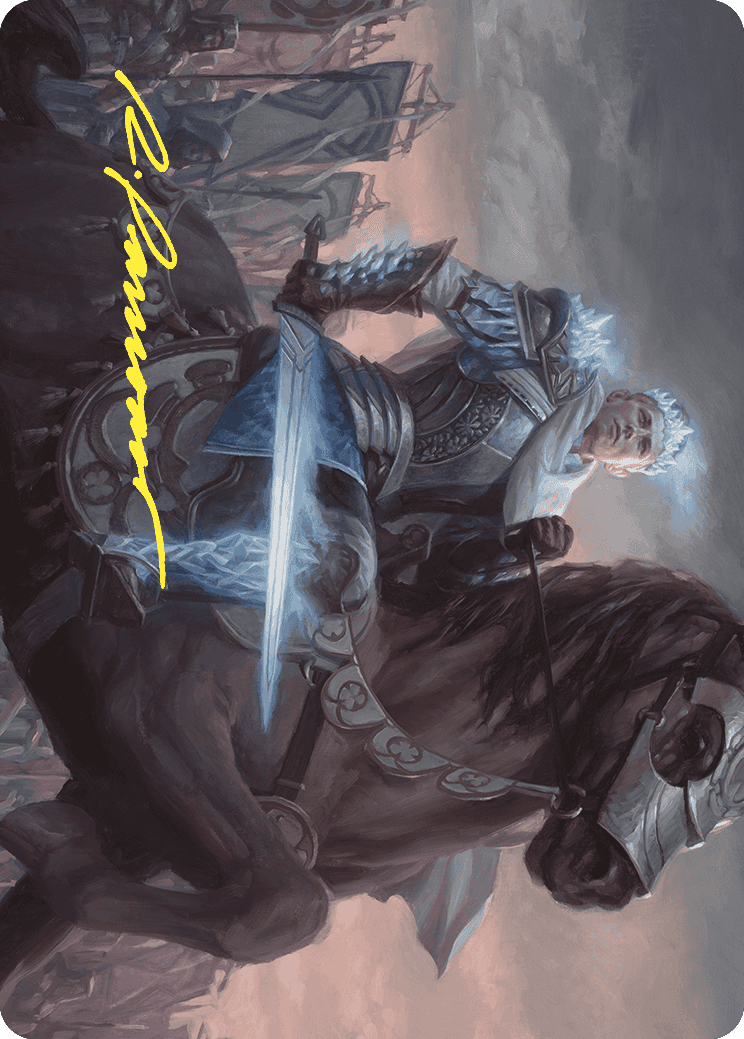 Will, Scion of Peace Art Card (Gold-Stamped Signature) [Wilds of Eldraine Art Series] | The CG Realm