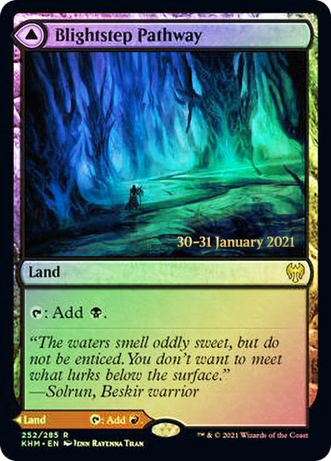 Blightstep Pathway (PRE-252S) - Kaldheim Promos Foil