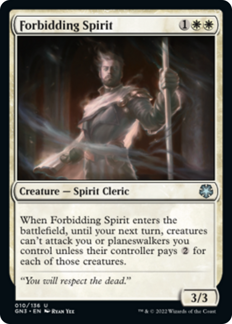 Forbidding Spirit [Game Night: Free-for-All] | The CG Realm