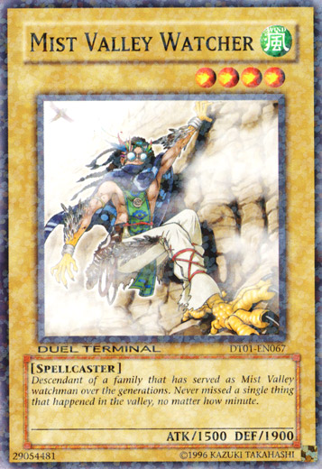 Mist Valley Watcher [DT01-EN067] Common | The CG Realm