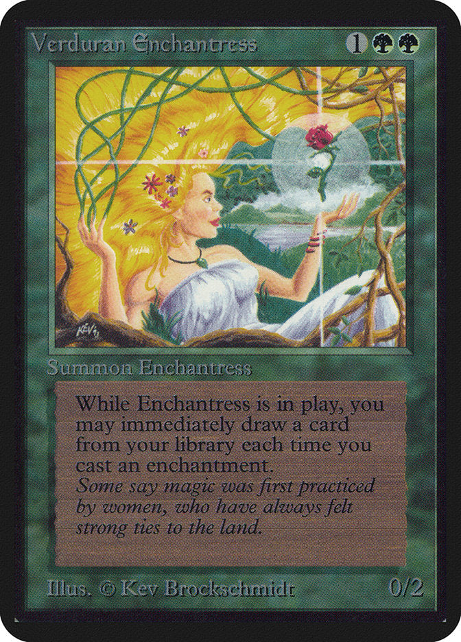 Verduran Enchantress [Alpha Edition] | The CG Realm