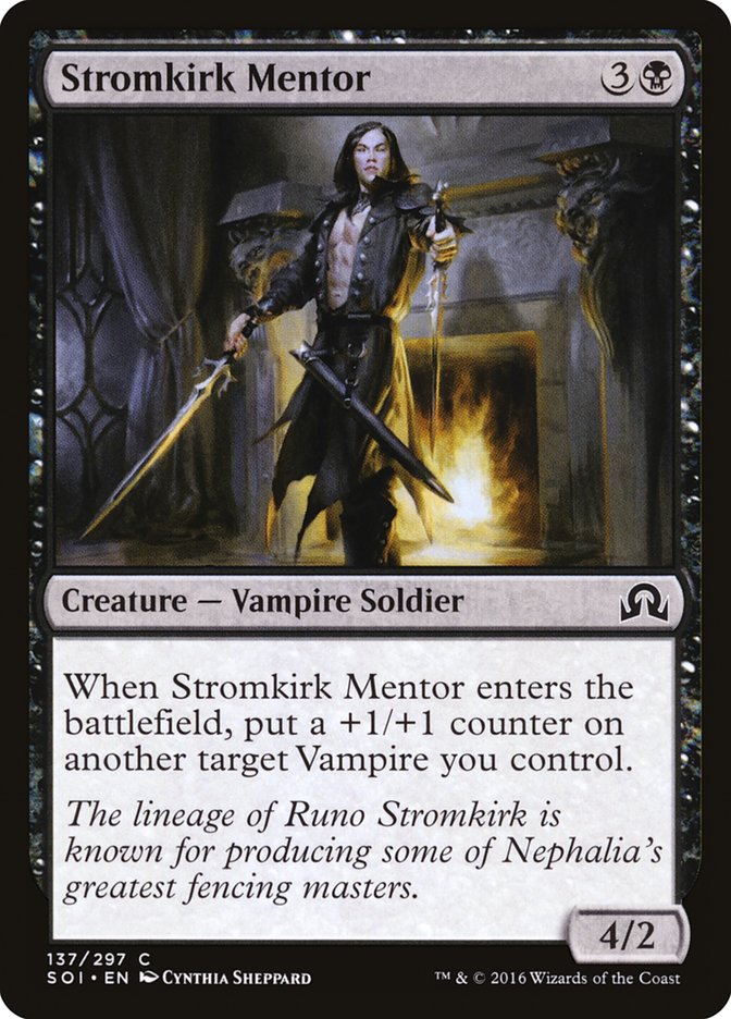 Stromkirk Mentor [Shadows over Innistrad] | The CG Realm