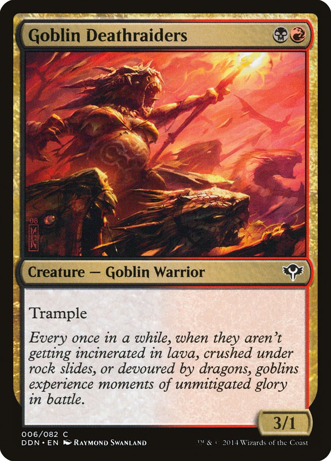 Goblin Deathraiders [Duel Decks: Speed vs. Cunning] | The CG Realm