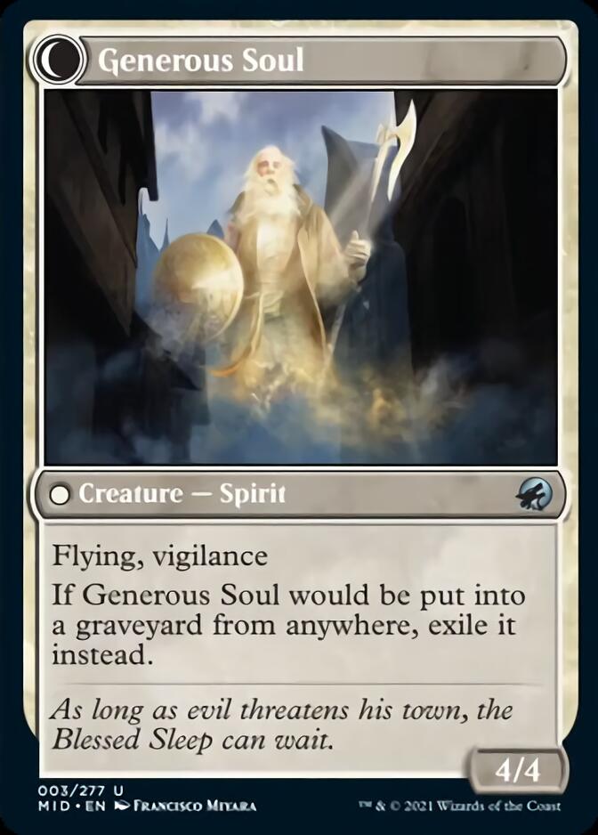 Beloved Beggar (MID-003) - Innistrad: Midnight Hunt: (Double Faced Transform)