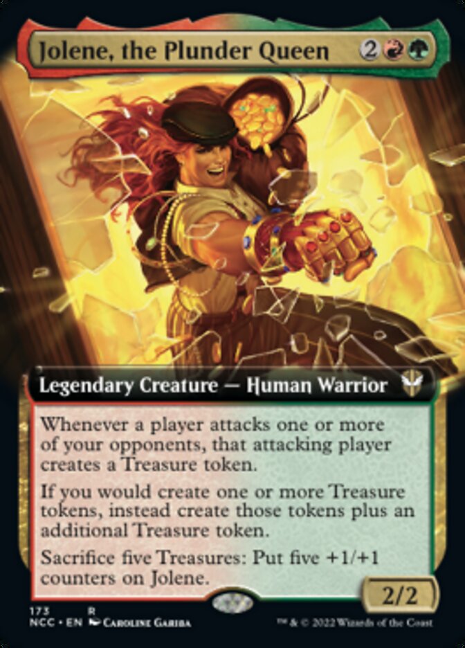 Jolene, the Plunder Queen (Extended Art) [Streets of New Capenna Commander] | The CG Realm