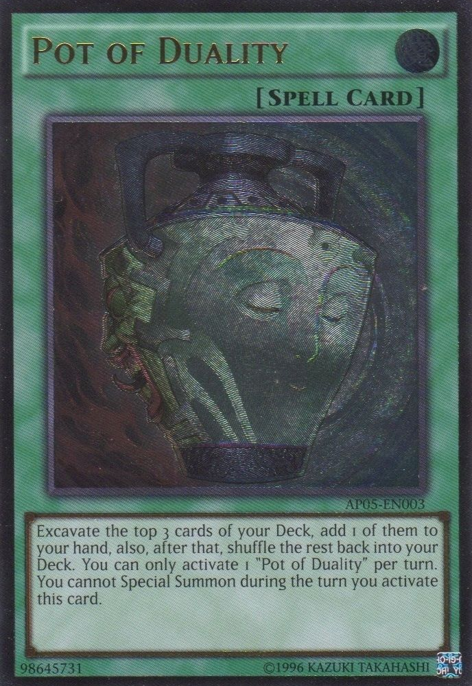 Pot of Duality [AP05-EN003] Ultimate Rare | The CG Realm