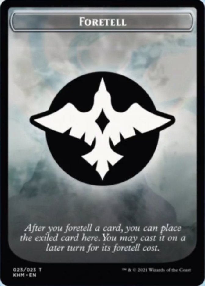 Foretell [Kaldheim Tokens] | The CG Realm