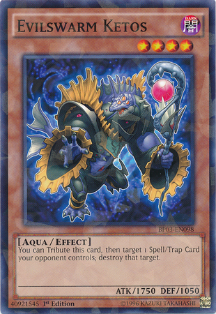 Evilswarm Ketos [BP03-EN098] Shatterfoil Rare | The CG Realm